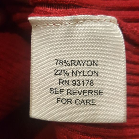 PHILOSOPHY red rib knitted sweater - Picture 5 of 5